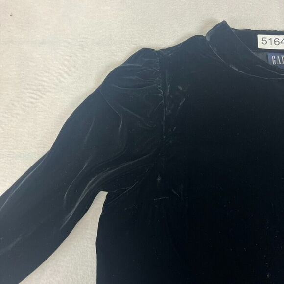 GAP Dress Black Puff Sleeve - Picture 8 of 9